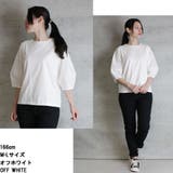 バックリボンぽわん袖Tシャツ | atONE | 詳細画像6 