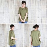 立体ドルマンスリーブTシャツ | atONE | 詳細画像3 