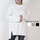 OFF WHITE | サイドスリットポケットTシャツ | atONE