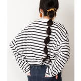 BIGボーダーロングスリーブTシャツ | atONE | 詳細画像21