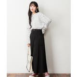 BIGボーダーロングスリーブTシャツ | atONE | 詳細画像28