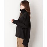 ニットドッキングハイネック裏起毛プルオーバー あったか | atONE | 詳細画像18 