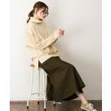 ニットドッキングハイネック裏起毛プルオーバー あったか | atONE | 詳細画像26 