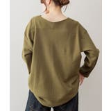 ワッフルロングスリーブプルオーバー | atONE | 詳細画像18 