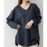 ワッフルロングスリーブプルオーバー | atONE | 詳細画像26 