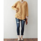 ワッフルロングスリーブプルオーバー | atONE | 詳細画像34 