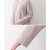 ワッフルロングスリーブプルオーバー | atONE | 詳細画像49 