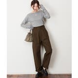 ボートネック指空きTシャツ | atONE | 詳細画像51 