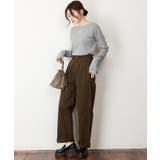 ボートネック指空きTシャツ | atONE | 詳細画像52 