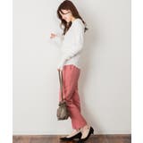 ボートネック指空きTシャツ | atONE | 詳細画像56 