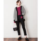 ボートネック指空きTシャツ | atONE | 詳細画像63 