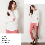 ボートネック指空きTシャツ | atONE | 詳細画像9 