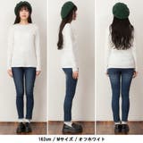 リブクルーネック長袖Tシャツ | atONE | 詳細画像13 