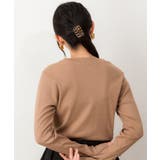 リブクルーネック長袖Tシャツ | atONE | 詳細画像20 