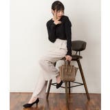 リブクルーネック長袖Tシャツ | atONE | 詳細画像22 