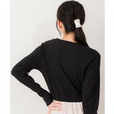 リブクルーネック長袖Tシャツ | atONE | 詳細画像26 