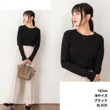 リブクルーネック長袖Tシャツ | atONE | 詳細画像2 