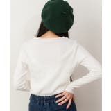 リブクルーネック長袖Tシャツ | atONE | 詳細画像32 