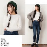 リブクルーネック長袖Tシャツ | atONE | 詳細画像3 