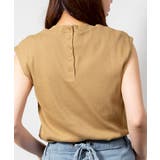 フレンチスリーブリブカットソー | atONE | 詳細画像11 