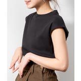 フレンチスリーブリブカットソー | atONE | 詳細画像17 