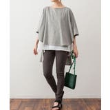 異素材重ね着風プルオーバー | atONE | 詳細画像32 