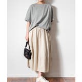 ゆったりロールアップカットソー | atONE | 詳細画像25 