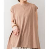 アシメフレンチスリーブカットソー | atONE | 詳細画像14 