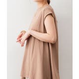 アシメフレンチスリーブカットソー | atONE | 詳細画像15 