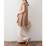 アシメフレンチスリーブカットソー | atONE | 詳細画像19 