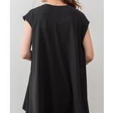 アシメフレンチスリーブカットソー | atONE | 詳細画像23 