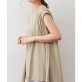 アシメフレンチスリーブカットソー | atONE | 詳細画像29 