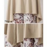 アシメフレンチスリーブカットソー | atONE | 詳細画像39 