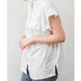 前後2WAYフリルブラウス風カットソー | atONE | 詳細画像10 