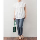 前後2WAYフリルブラウス風カットソー | atONE | 詳細画像13 