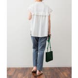 前後2WAYフリルブラウス風カットソー | atONE | 詳細画像15 