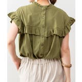 前後2WAYフリルブラウス風カットソー | atONE | 詳細画像25 