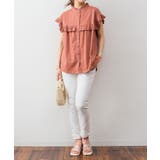 前後2WAYフリルブラウス風カットソー | atONE | 詳細画像34 