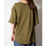 ショルダーオープン半袖Tシャツ | atONE | 詳細画像17 