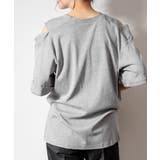 ショルダーオープン半袖Tシャツ | atONE | 詳細画像24 