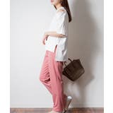 ショルダーオープン半袖Tシャツ | atONE | 詳細画像33 