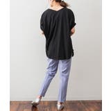 前後2WAYゴムギャザースリーブカットソー | atONE | 詳細画像14 