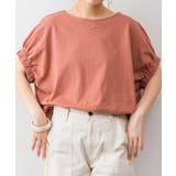 前後2WAYゴムギャザースリーブカットソー | atONE | 詳細画像29 