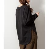 天竺ラウンドヘムロンTシャツ | atONE | 詳細画像12