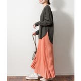 天竺ラウンドヘムロンTシャツ | atONE | 詳細画像19