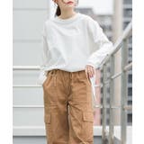 天竺ラウンドヘムロンTシャツ | atONE | 詳細画像25