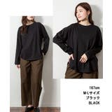 天竺ラウンドヘムロンTシャツ | atONE | 詳細画像4