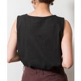 ボートネックワッフルタンクトップ | atONE | 詳細画像15 