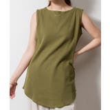 ボートネックワッフルタンクトップ | atONE | 詳細画像20 