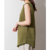 ボートネックワッフルタンクトップ | atONE | 詳細画像21 